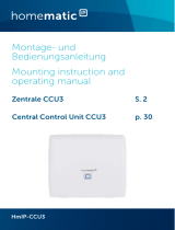 HomeMatic IP CCU3 User manual