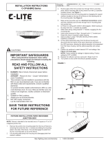 C-LITE C-CP-B-BRQ Series User manual