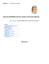 BizromaBHHD60F Electric Heater