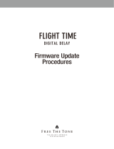 Free The Tone Flight Time Digital Delay User manual