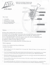 ATD -5025 Double Diaphragm Pump User manual