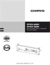 Chiayo DPRB-600M User manual