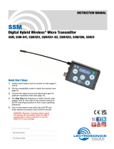 Lectrosonics SSM Series User manual