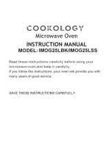 COOKOLOGY IMOG25LBK User manual