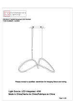 ET2 Contemporary Lighting E20455 User manual