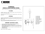 Trend Lighting TW40019AB User manual