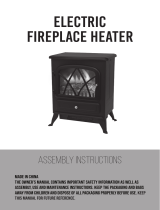 TDC Electric Fireplace Stove Heater User manual