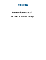 Tanita MC-580 User manual