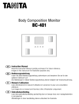 Tanita BC-401 User manual