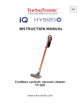 ZLINE TT-iQ9 Cordless Cyclonic Vacuum Cleaner User manual