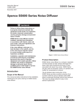 Emerson SS600 Series User manual