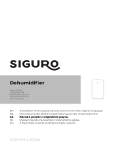 SIGURO SGR-DH-C300W User manual