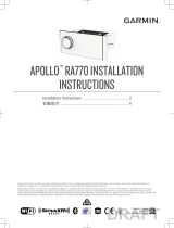 Garmin Apollo RA770 User manual