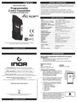 INOR APAQ R130 RTD User manual