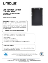 Unique Appliances UGP 3 SM User manual