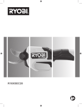 Ryobi R18XSEC20 18V ONE+ HP Pruning Secateurs Tool Only User manual