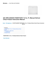 Derby EK-67С Chest Freezer User manual