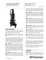 Ion Technologies EXP50 User manual