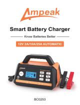 Ampeak BC0253 Smart Battery Charger User manual