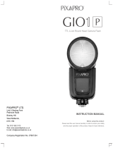 Pixapro GIO1 P User manual