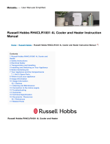 Russell HobbsRH4CLR1001 4L Cooler and Heater