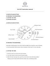 MIYOTA 8217 User manual