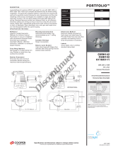 Cooper Lighting Solutions C6RH142 User manual