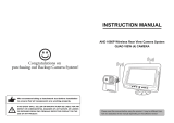 Forsafe YW-AHD0628 AHD 1080P Wireless Rear View Camera System User manual