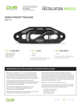 DV8 Off-Road DV8 Off-Road WBPF-01 Winch Pocket Fairlead User manual