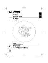 Hikoki C7SS Cordless Circular Saw User manual