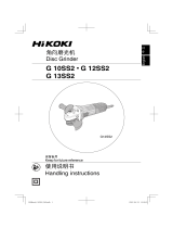 Hikoki G 10SS2 Disc Grinder User manual