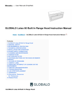 GLOBALO Loteo 60 Built In Range Hood User manual