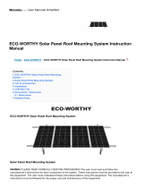 ECO-WORTHYSolar Panel Roof Mounting System
