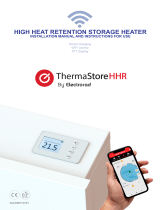 Electrorad High Heat Retention Storage Heater User manual