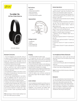 pTron Soundster Lite Hi-Fi Stereo Wireless Headphones User manual