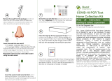 Quest Diagnostics COVID-19 PCR Test Home Collection Kit User manual