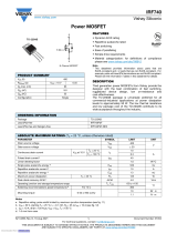 Vishay IRF740 User manual