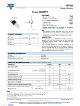 Vishay IRF520 User manual