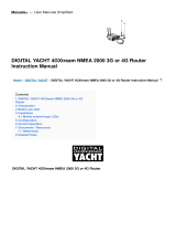 Digital Yacht 4GXtream NMEA 2000 3G or 4G Router User manual