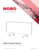 Nobo NCPT 10 Compact Panels User manual