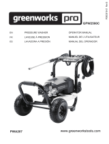Greenworks GPW2500C User manual