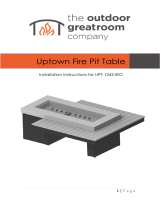 The Outdoor GreatRoom Company UPT-1242-IRO User manual
