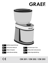 Graef CM 201 Coffee Grinder User manual