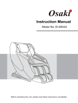 Osaki EI-8502A User manual