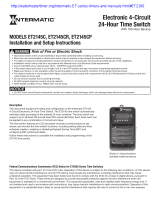 Intermatic ET2145C User manual