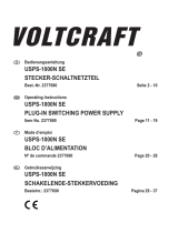 VOLTCRAFT USPS-1000N SE User manual