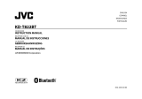 JVC KD-T822BT CD Receiver User manual