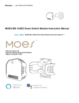 MOES MS-104BZ Smart Switch Module User manual
