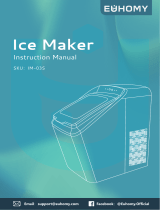 Euhomy IM-03S Countertop Nugget Ice Maker User manual