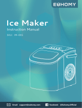 Euhomy IM-06S Portable Countertop Ice Maker User manual
